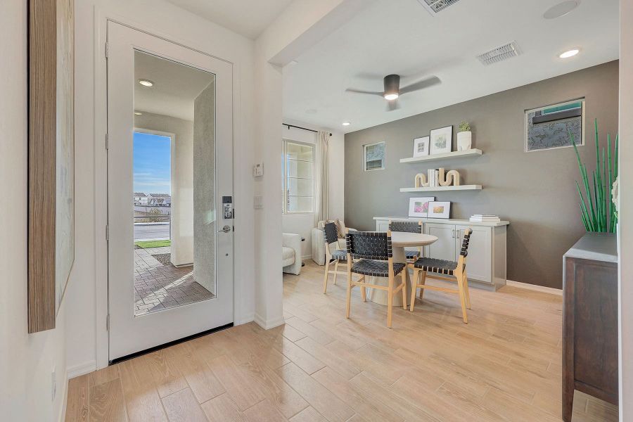 Representative furnished interior of a home built from the Sienna by Mattamy Homes in Tyler Ranch, Buckeye (Image 18).