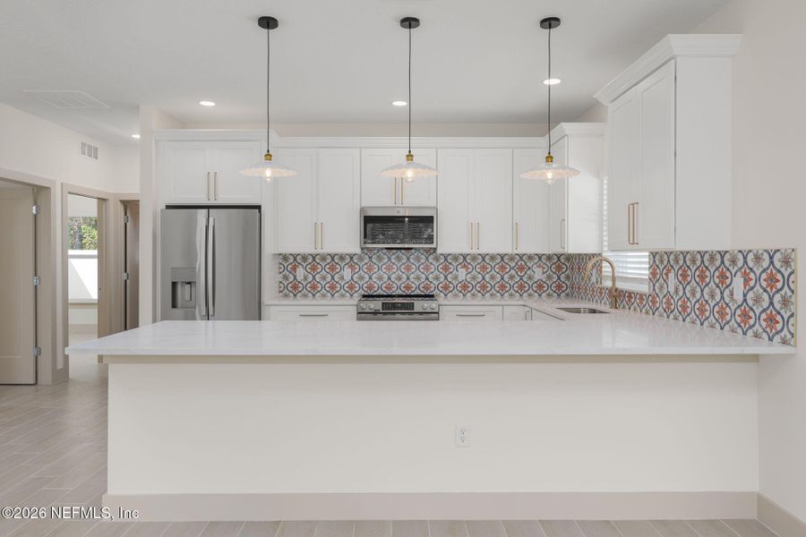 Furnished interior view inside a new home in , St. Augustine (Image 5).