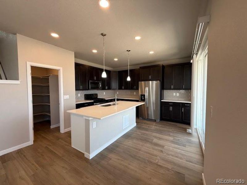 Furnished interior view inside a new home in , Calhan (Image 3).