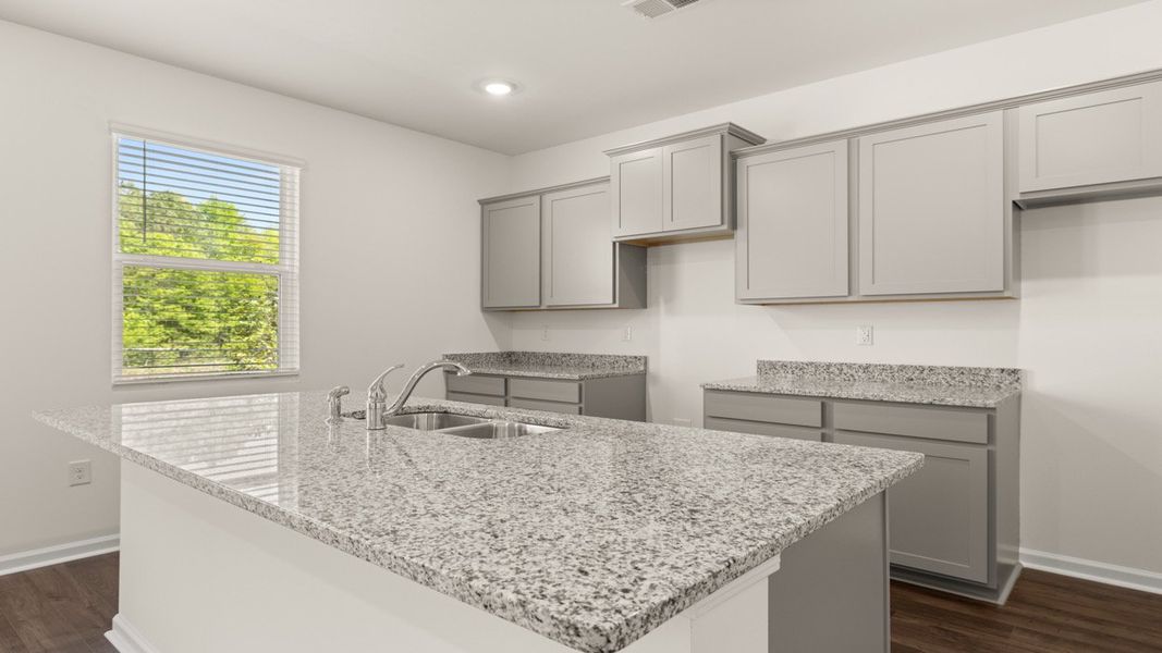 Furnished interior view inside a new home in Locust Grove Station - Cedar Ridge, Locust Grove (Image 11).