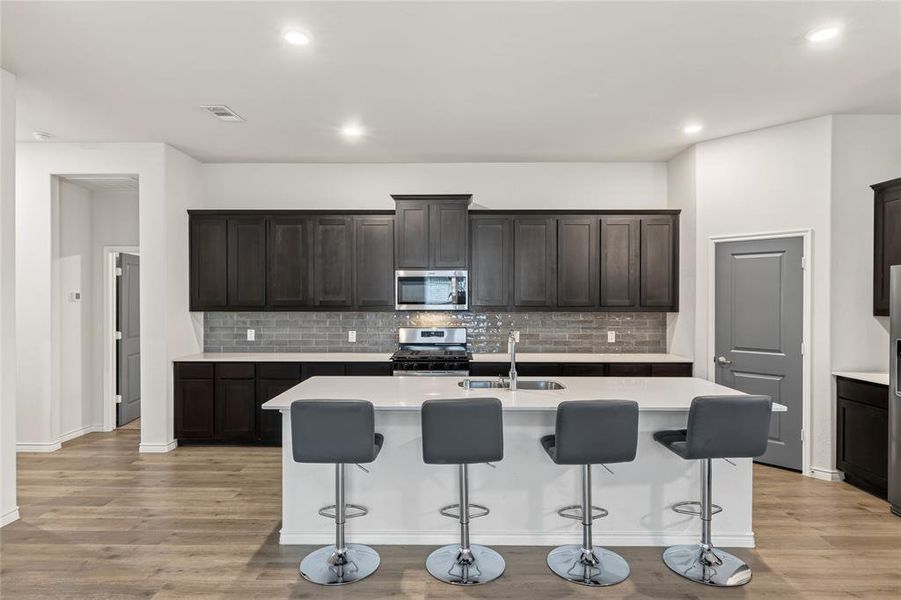 Furnished interior view inside a new home in , Anna (Image 12).