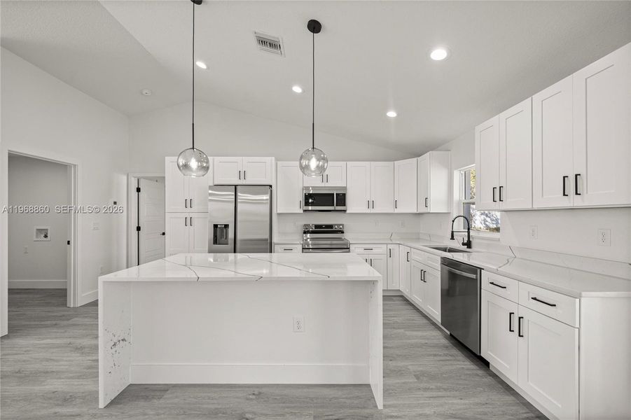 Furnished interior view inside a new home in , Ocala (Image 6).