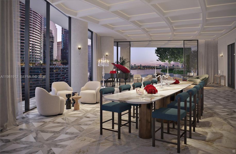 Community amenities in Baccarat Residences Miami, Miami (Image 15). Community amenities in Baccarat Residences Miami, Miami (Image 15).