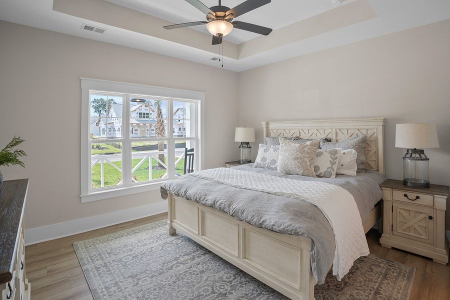 Representative furnished interior of a home built from the Jamestown by Bill Clark Homes in Riverside Cove, Wilmington (Image 15).