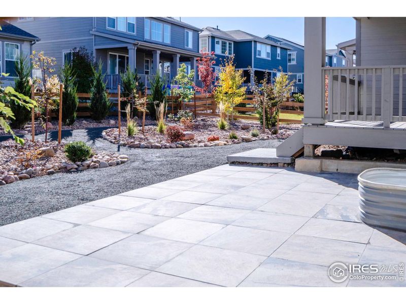 Patio for entertaining Patio for entertaining