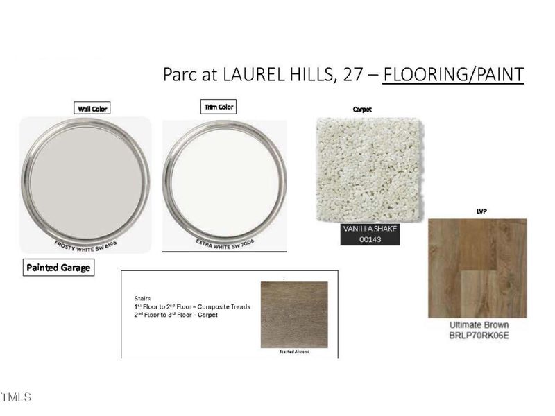 LH 27 Flooring and Paint selections