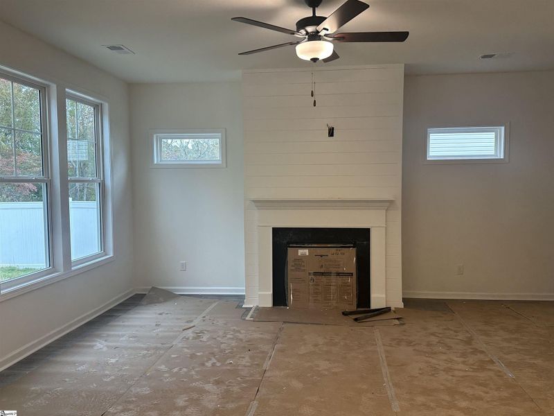 In-progress construction of a new home in Shiloh Trail, Wellford, SC (Image 17).