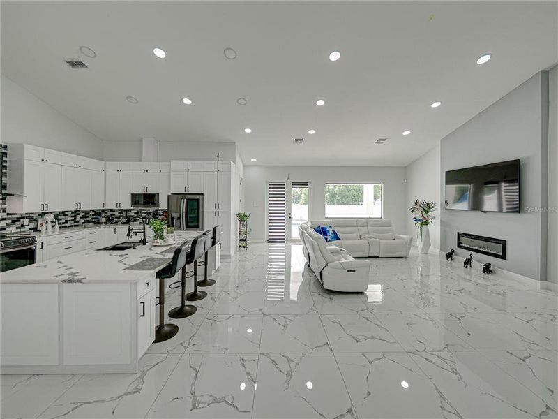 Furnished interior view inside a new home in , Lakeland (Image 58).