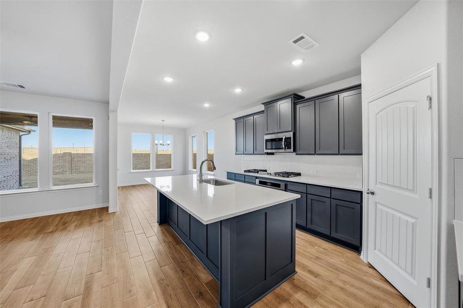 Furnished interior view inside a new home in Morningstar, Aledo (Image 7).