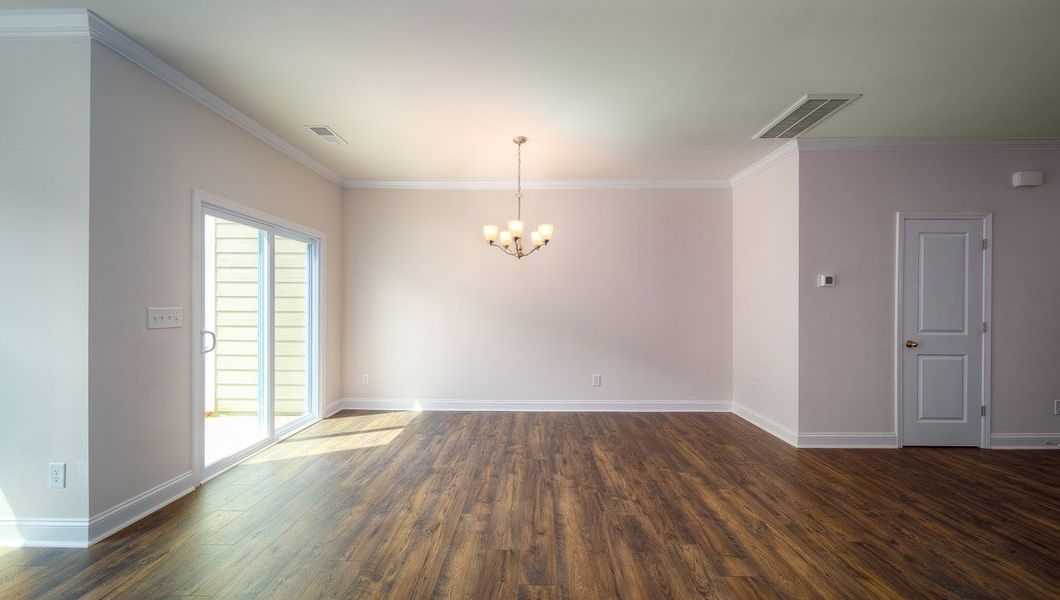 Spacious, unfurnished interior of a new home in Townes at Tap Root Farms, Fletcher (Image 12). Spacious, unfurnished interior of a new home in Townes at Tap Root Farms, Fletcher (Image 12).