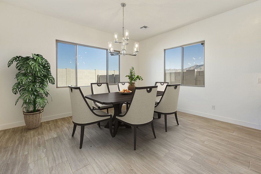 Furnished interior view inside a new home in Salero, Phoenix (Image 7). Furnished interior view inside a new home in Salero, Phoenix (Image 7).