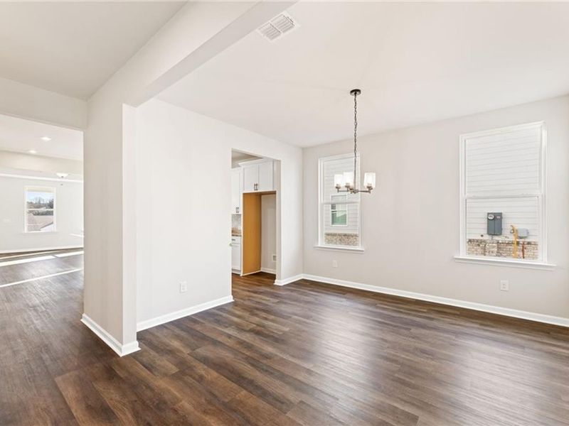 Spacious, unfurnished interior of a new home in Kelly Preserve, Loganville (Image 14).