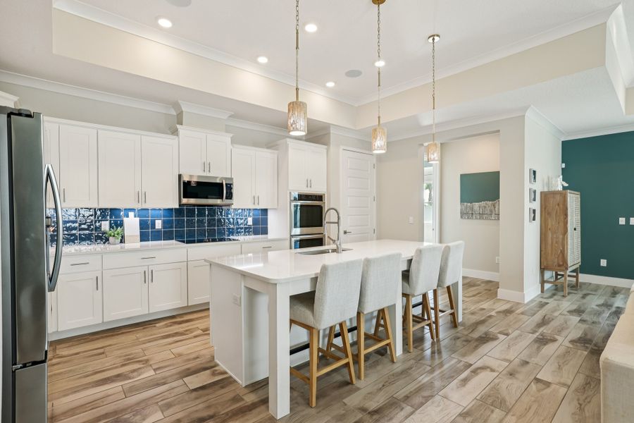 Representative furnished interior of a home built from the Atlantis by Maronda Homes in The Vue, Satellite Beach (Image 5).