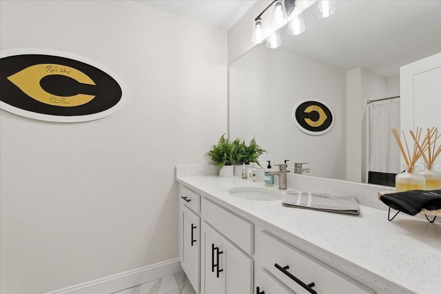 Furnished interior view inside a new home in , Carrollton (Image 7).