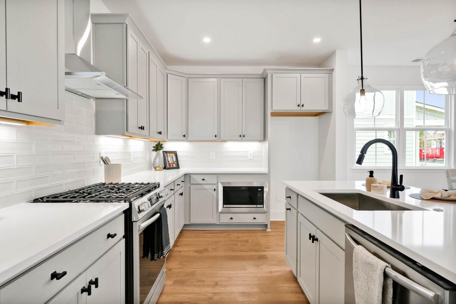 Furnished interior view inside a new home in , Summerville (Image 18). Furnished interior view inside a new home in , Summerville (Image 18).