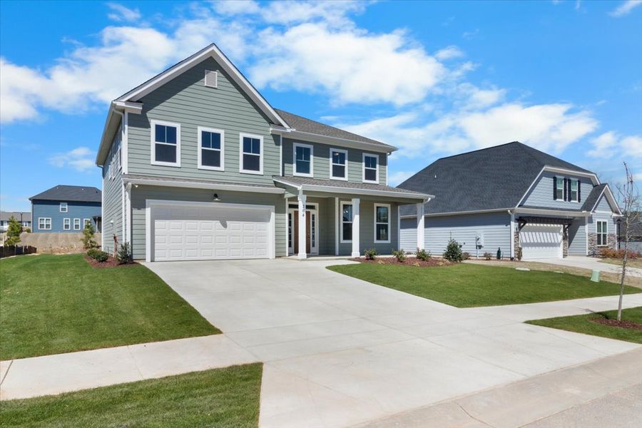 Front Exterior | 264 Prominence Drive, Mill Creek Plan by Ivey Homes Front Exterior | 264 Prominence Drive, Mill Creek Plan by Ivey Homes