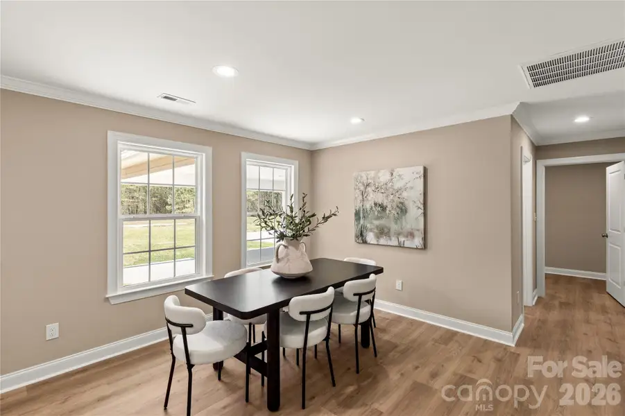Furnished interior view inside a new home in , Kershaw (Image 6).