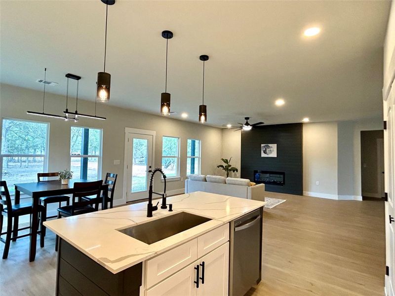 Furnished interior view inside a new home in , Bastrop (Image 14).