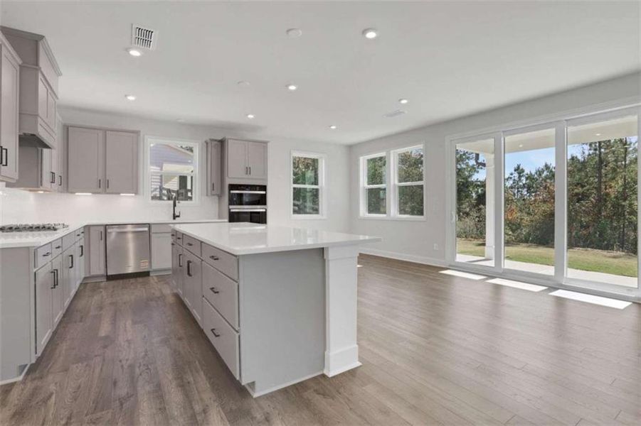 Furnished interior view inside a new home in The Paddocks at Doc Hughes, Buford (Image 16).