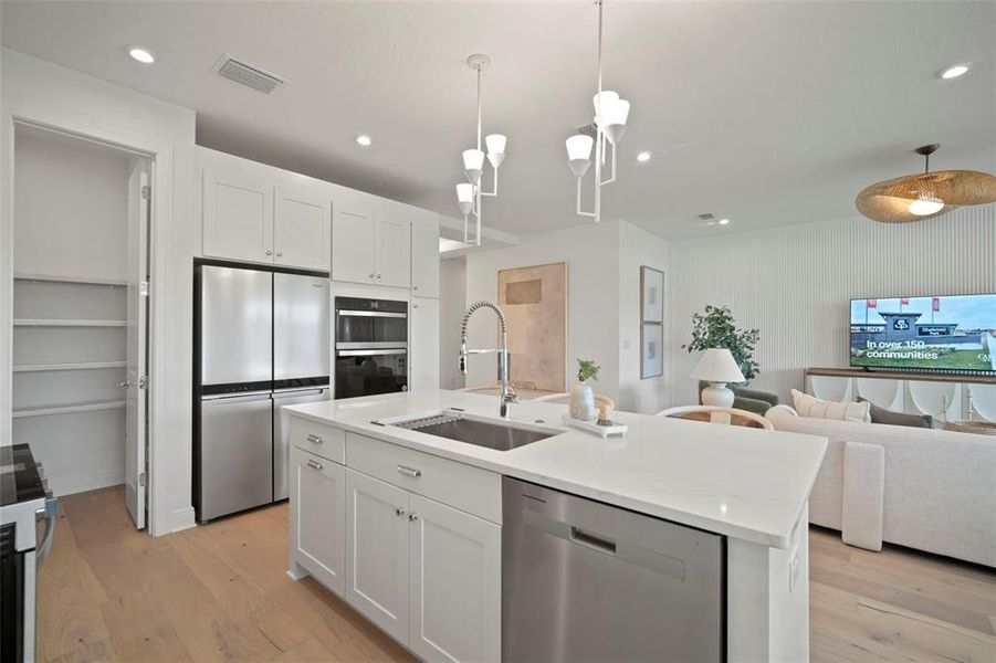 Furnished interior view inside a new home in Fieldstone, Plant City (Image 11).