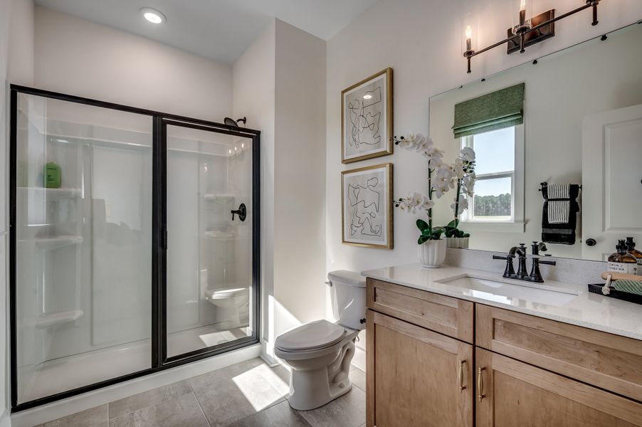 Representative furnished interior of a home built from the Sterling by Beazer Homes in Northbrook, Murrells Inlet (Image 19).