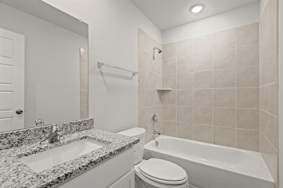 Furnished interior view inside a new home in Sycamore Landing, Fort Worth (Image 7).