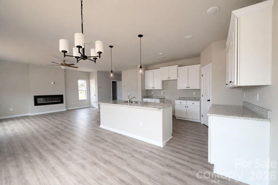 Furnished interior view inside a new home in , Charlotte (Image 4).
