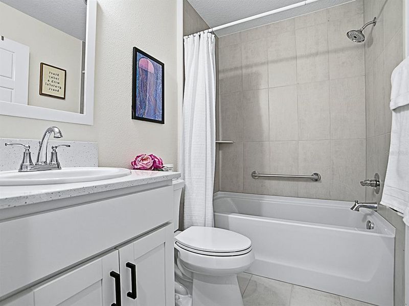 Furnished interior view inside a new home in , The Villages (Image 13).