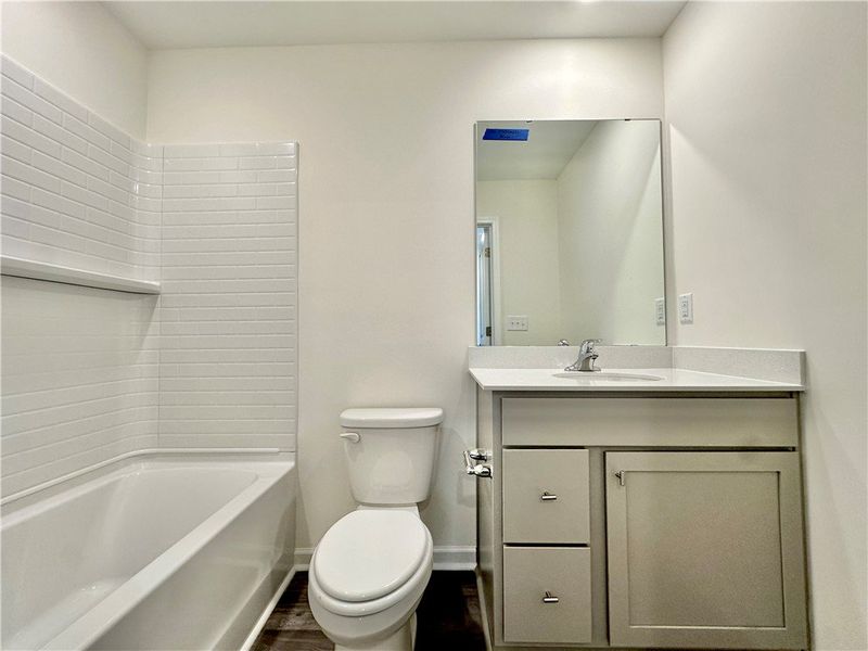 Furnished interior view inside a new home in Champions Village at Cherry Hill, Pendleton (Image 7).