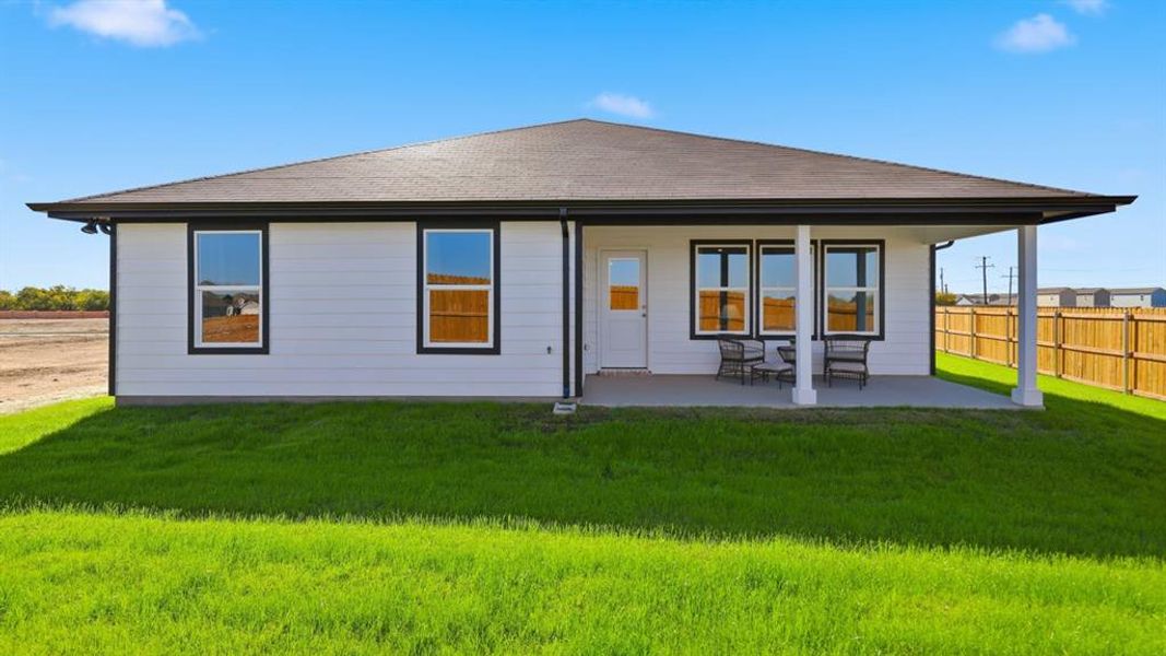 Rear Elevation Rear Elevation