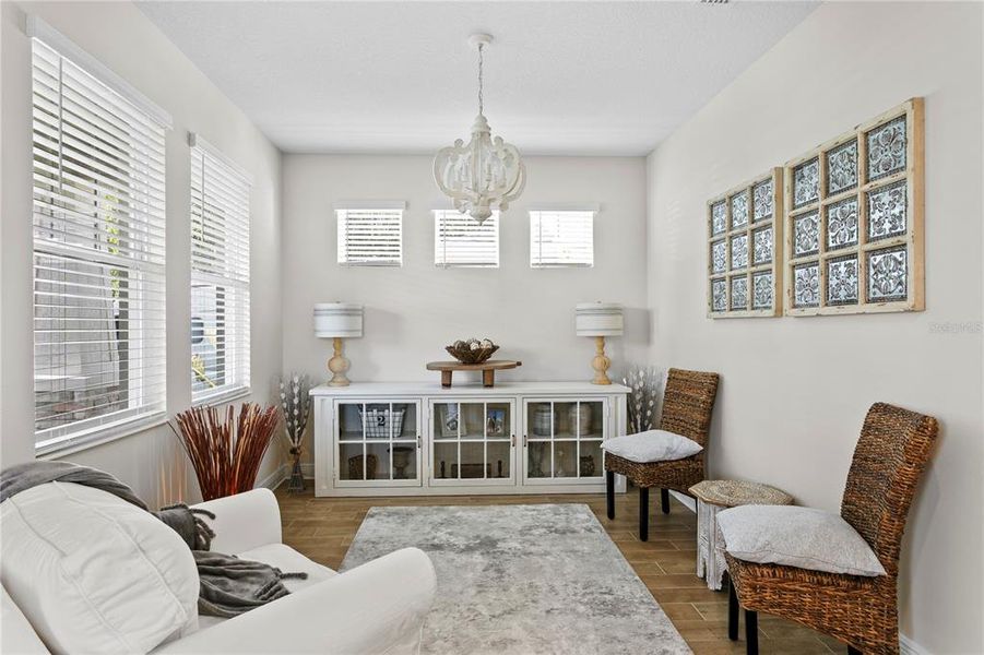 Furnished interior view inside a new home in , St. Petersburg (Image 10).