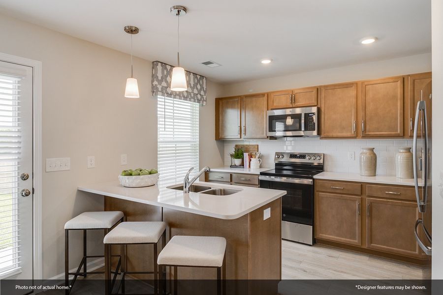 Furnished interior view inside a new home in Edwards Station, Taylors (Image 7).