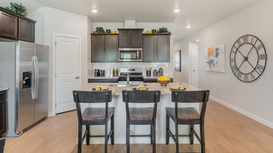 Furnished interior view inside a new home in Woodside, Corpus Christi (Image 3).
