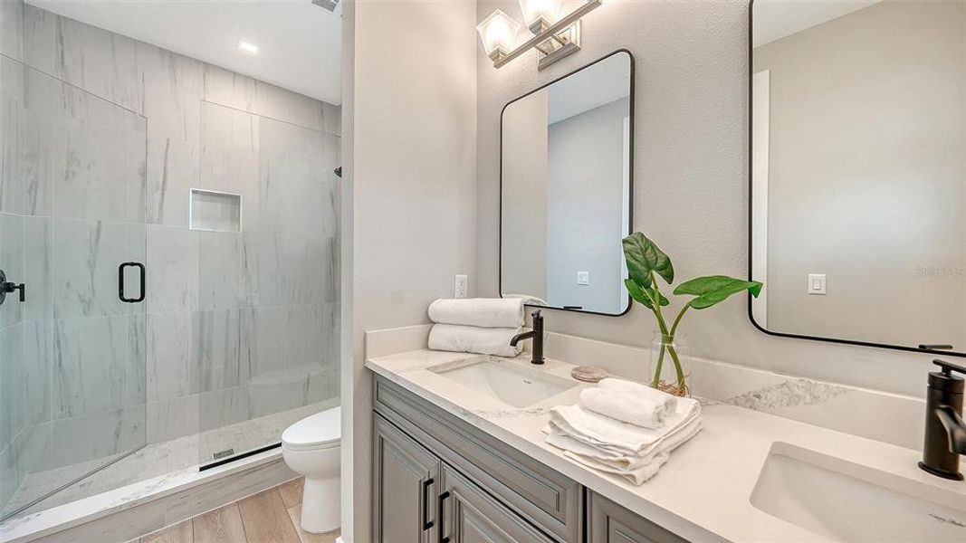 Furnished interior view inside a new home in Hunters Point, Cortez (Image 17).