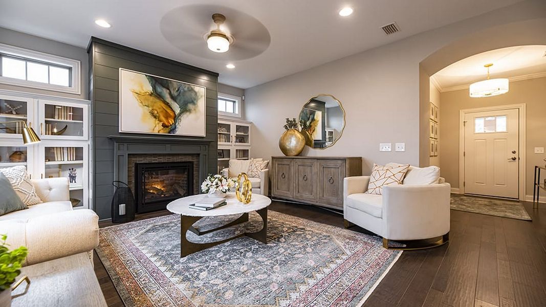 Representative furnished interior of a home built from the Portico by Epcon Communities in The Courtyards at Lupton Village, Fort Lupton (Image 32). Representative furnished interior of a home built from the Portico by Epcon Communities in The Courtyards at Lupton Village, Fort Lupton (Image 32).
