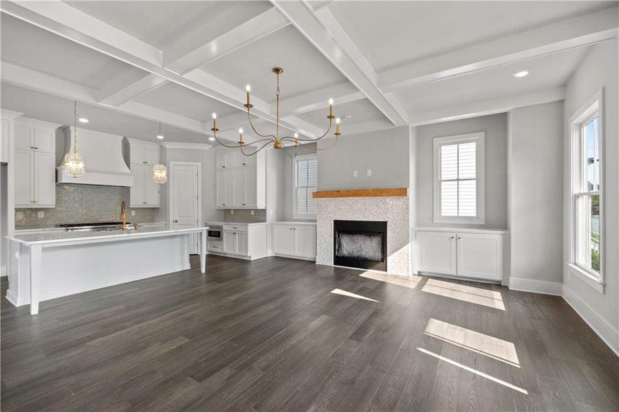 Furnished interior view inside a new home in Crossroads, Milton (Image 5). Furnished interior view inside a new home in Crossroads, Milton (Image 5).
