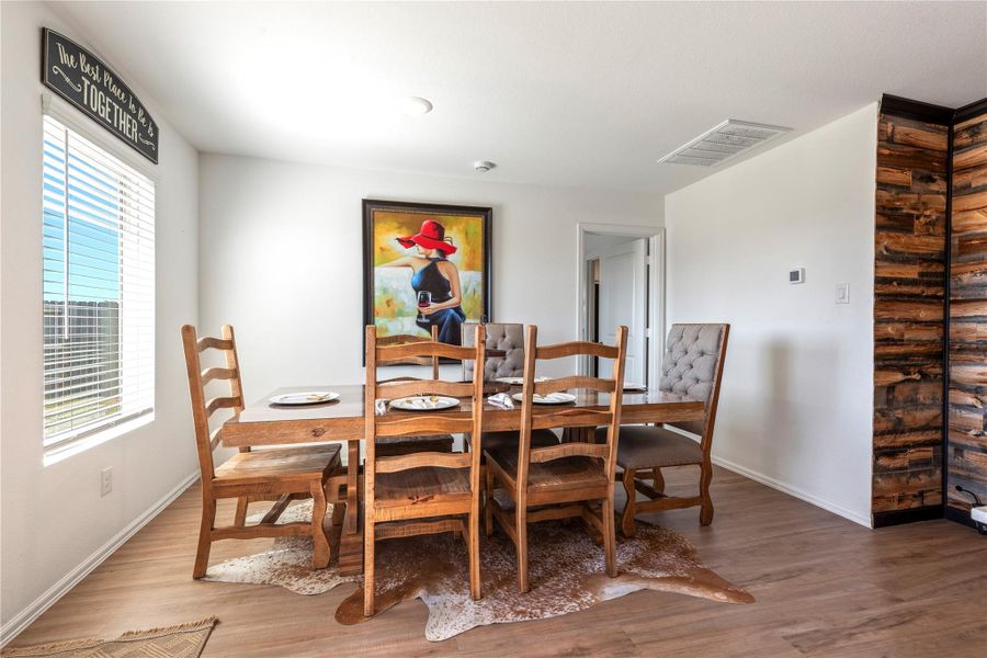 Furnished interior view inside a new home in Sterling Point at Baytown Crossings: Watermill Collection, Baytown (Image 11).