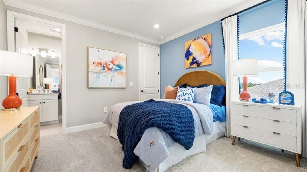 Furnished interior view inside a new home in Firethorn, Parrish (Image 18).