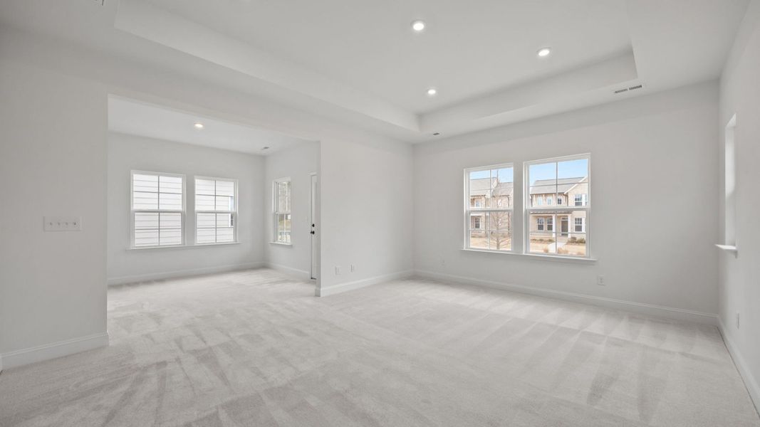 Brentwood Single Family home in River District by DRB Homes in Charlotte NC-  Bedroom