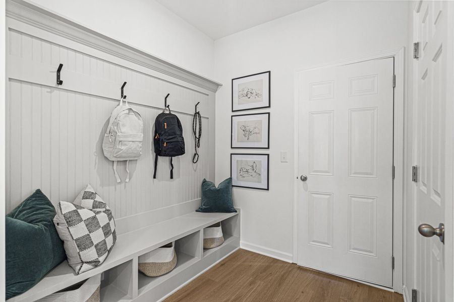 Representative furnished interior of a home built from the The Hickory A by Davidson Homes LLC in Wehunt Meadows, Hoschton (Image 16).