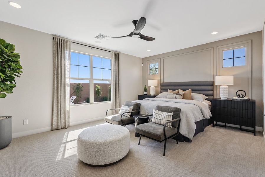 Furnished interior view inside a new home in Artisan at Asante, Surprise (Image 12).