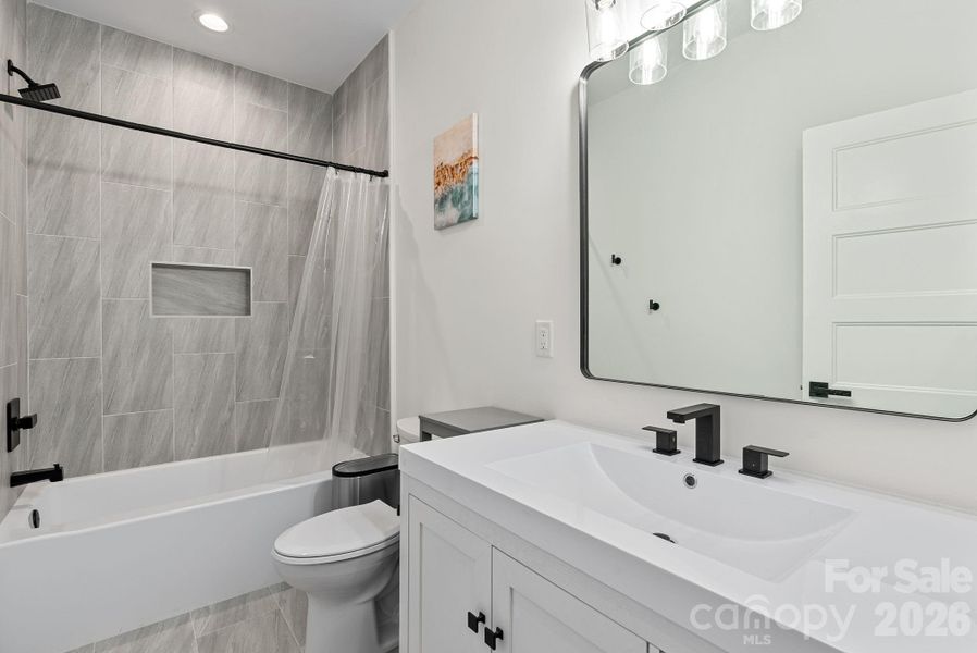 Furnished interior view inside a new home in , Leicester (Image 17). Furnished interior view inside a new home in , Leicester (Image 17).