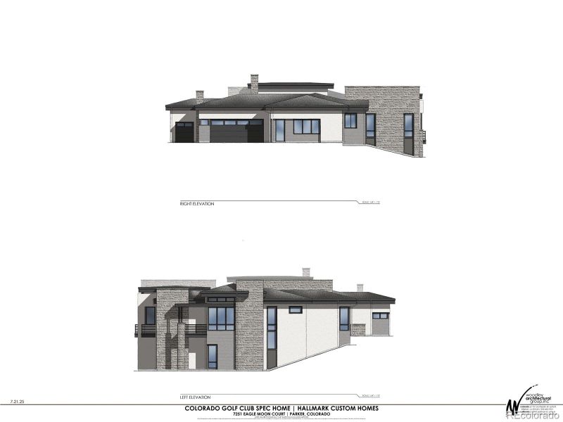Exterior rendering of this home design in , Parker, CO (Image 3). Exterior rendering of this home design in , Parker, CO (Image 3).