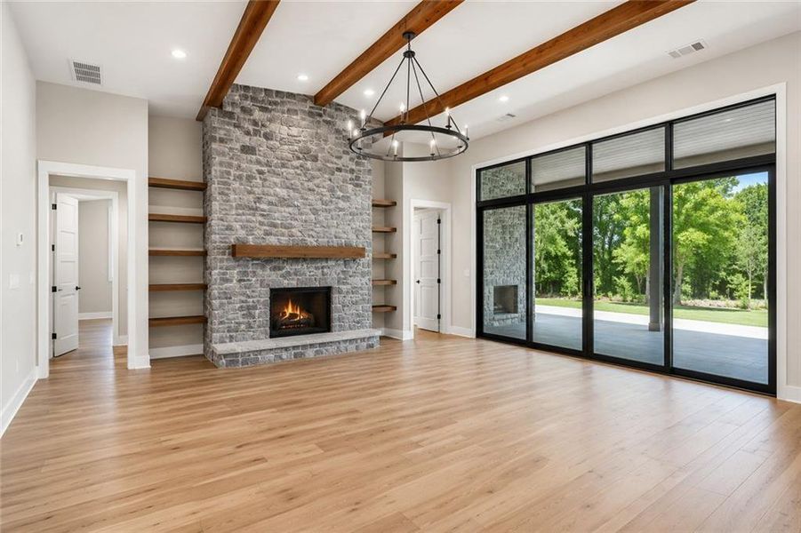 Spacious, unfurnished interior of a new home in , Ball Ground (Image 39).