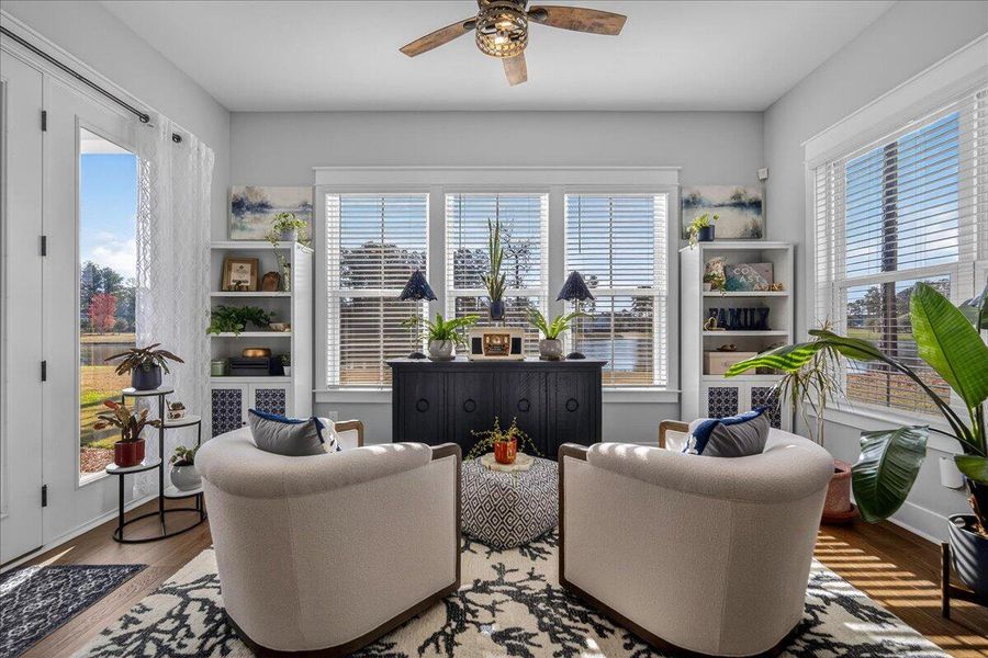 Furnished interior view inside a new home in , Summerville (Image 60).