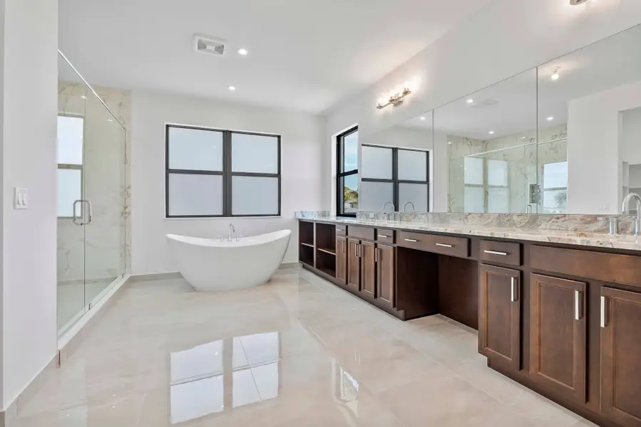 Furnished interior view inside a new home in Solana Bay at Avenir, Palm Beach Gardens (Image 6).