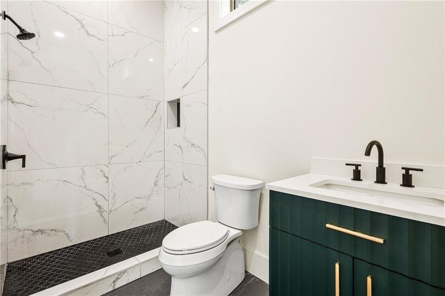 Furnished interior view inside a new home in , Atlanta (Image 7). Furnished interior view inside a new home in , Atlanta (Image 7).