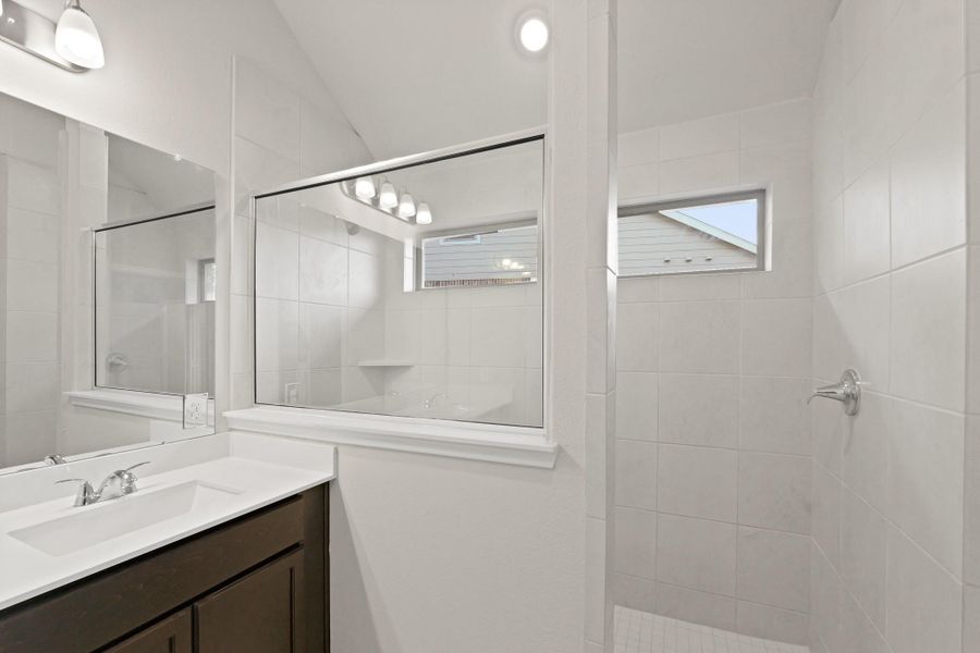 Furnished interior view inside a new home in The Trails, New Caney (Image 6). Furnished interior view inside a new home in The Trails, New Caney (Image 6).