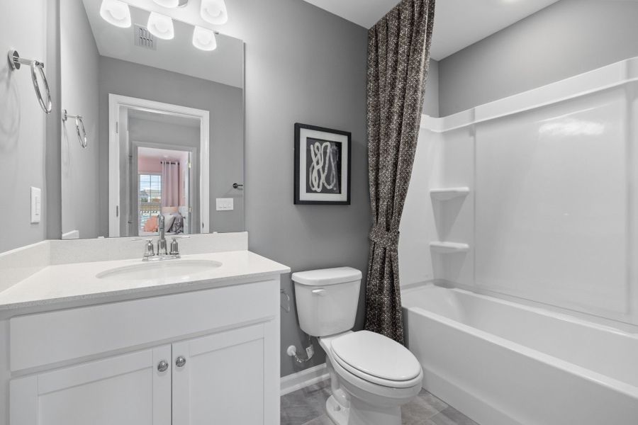 Furnished interior view inside a new home in Flemingfield, Greensboro (Image 9).