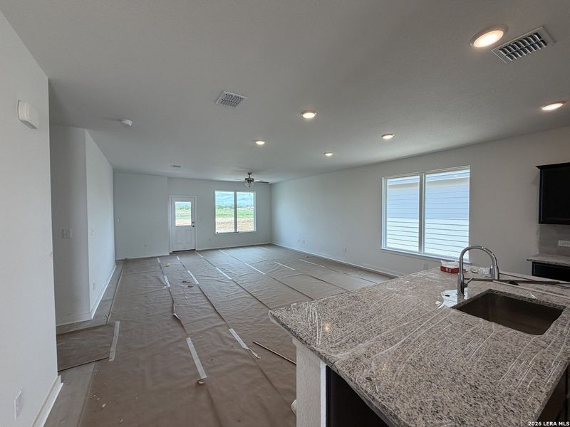In-progress construction of a new home in Arroyo Ranch, Seguin, TX (Image 8).